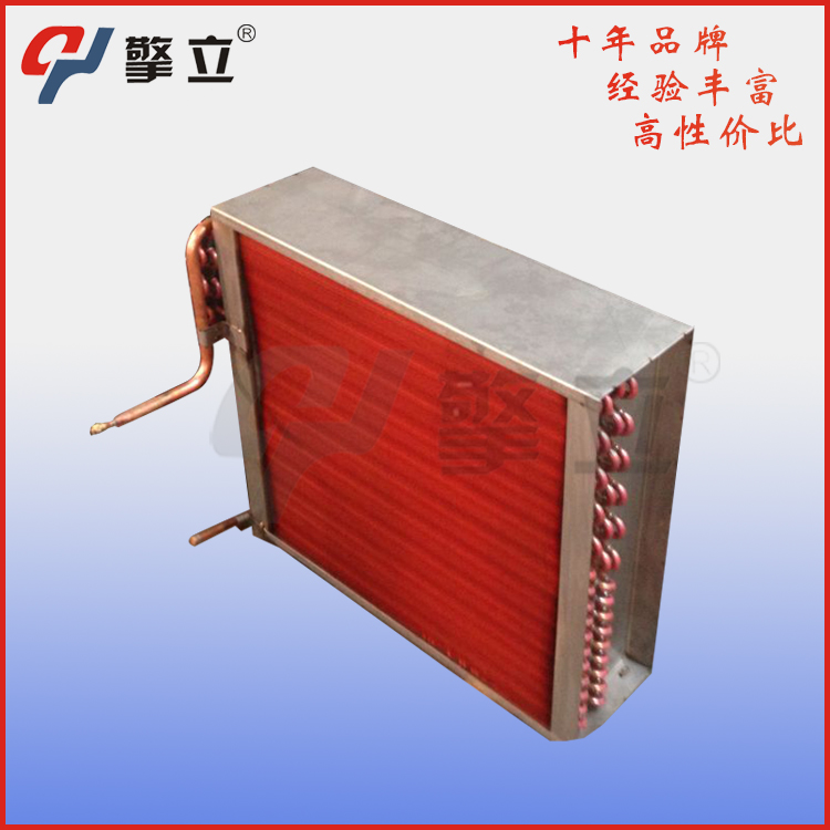 表冷器在風(fēng)機(jī)盤管中的使用 銅管銅片表冷器圖片